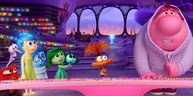 مشهد من فيلم Inside Out 2 من أفضل أفلام أنيميشن في ٢٠٢٤ قائمة أفضل أفلام الأنيميشن في 2024