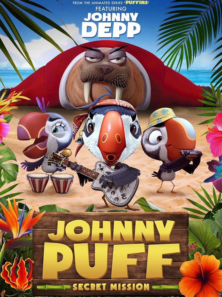 ملصق Johnny Puff: Secret Mission قائمة أفضل أفلام الأنيميشن في 2024