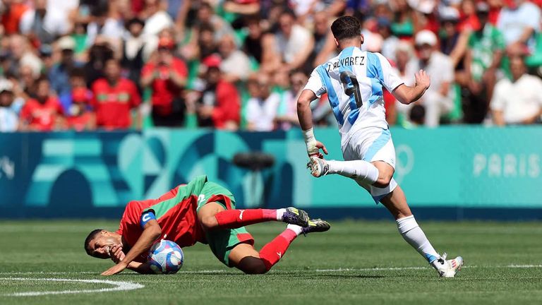 المغرب ضد الأرجنتين