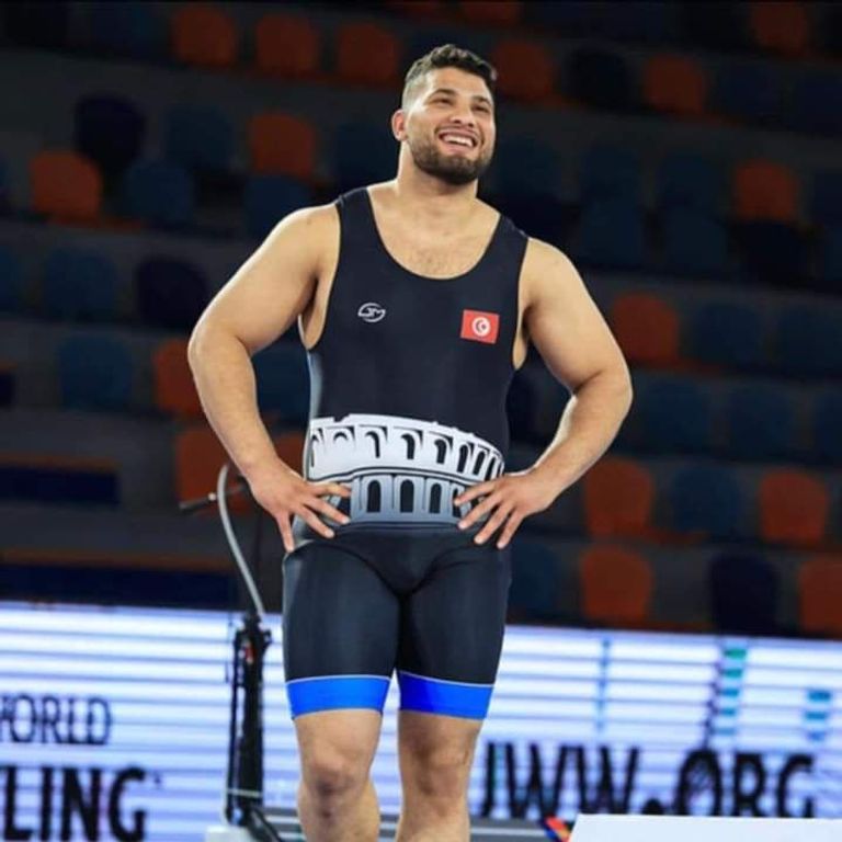 محمد أمين القنيشي المصارع التونسي محمد أمين القنيشي