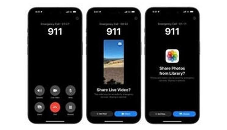 مكالمات طوارئ بالفيديو متاحة مع تحديث iOS 18