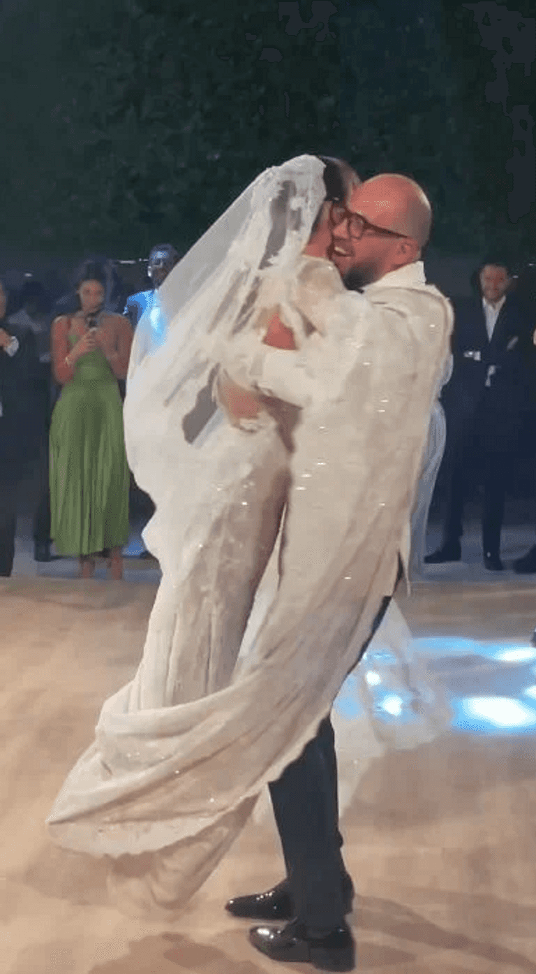 مشاهد من حفل زفاف جميلة عوض