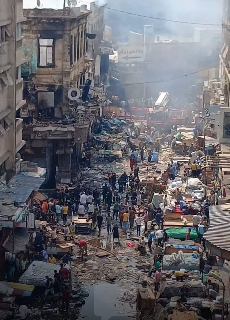 حريق العتبة في مصر