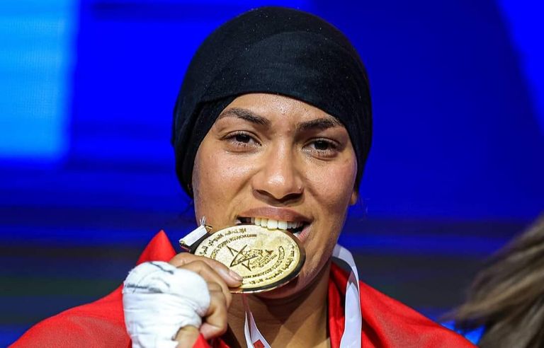 خديجة المرضي الملاكمة المغربية خديجة المرضي