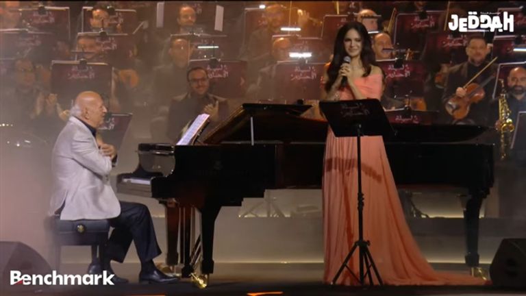 عمر خيرت وآمال ماهر في 