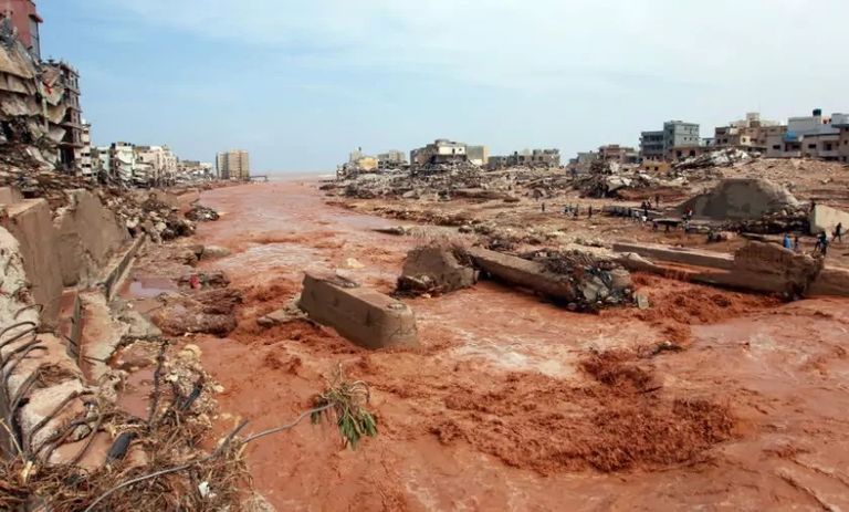 فيضانات درنة- أرشيفية