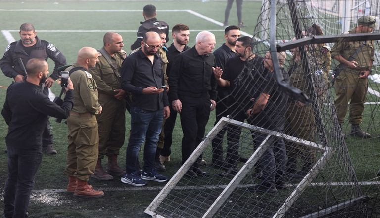 وزير الدفاع الإسرائيلي في مجدل شمس