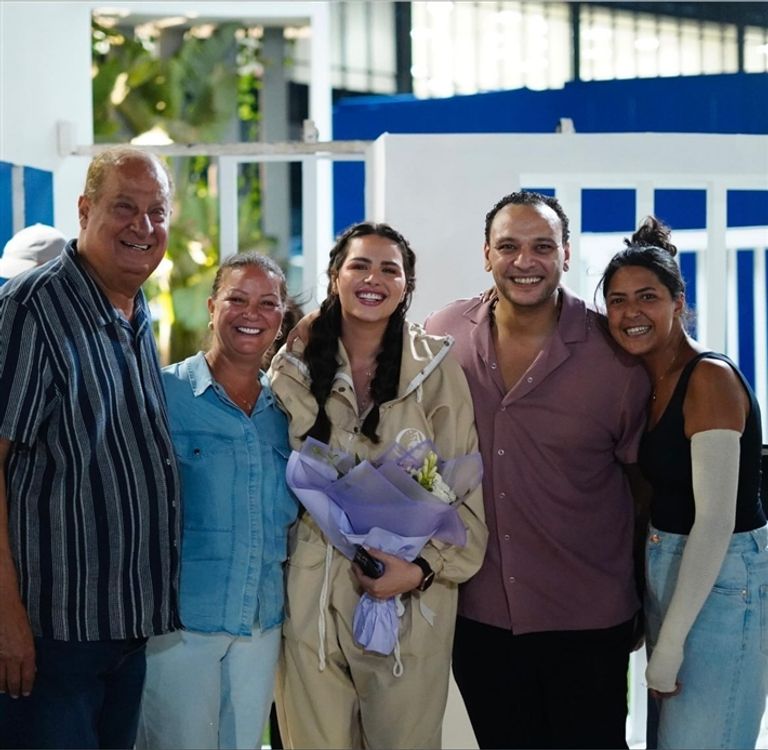 هنادي مهنا وزوجها أحمد خالد صالح