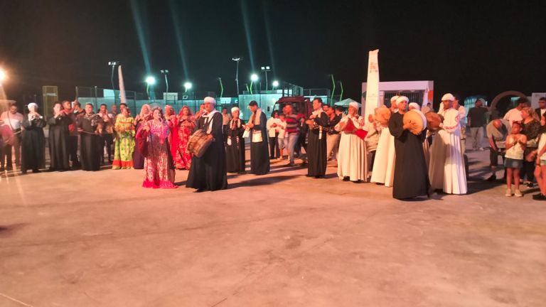 فرقة النيل للفنون الشعبية في العلمين