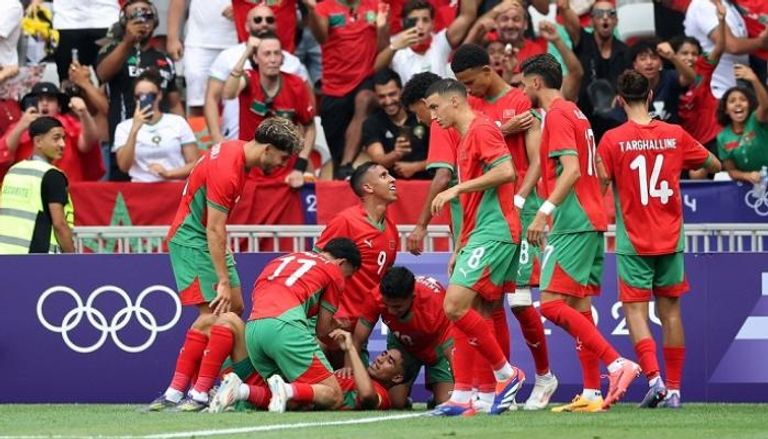 مباراة المغرب والعراق في أولمبياد باريس 2024