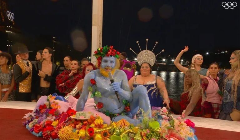 تمثيل للوحة العشاء الأخير في أولمبياد باريس 2024