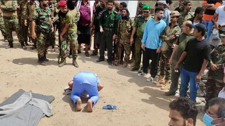 قبل تنفيذ الإعدام