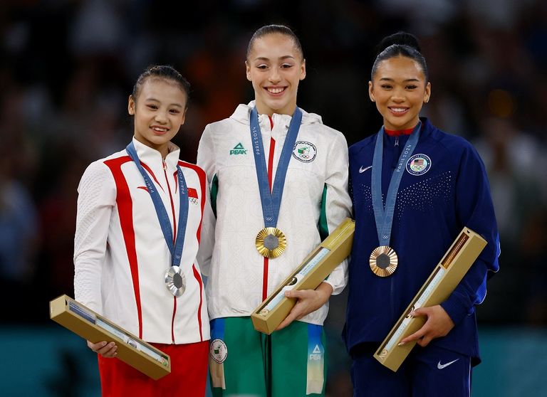 كيليا نمور.. بطلة العرب الذهبية كيليا نمور بطلة العرب الذهبية