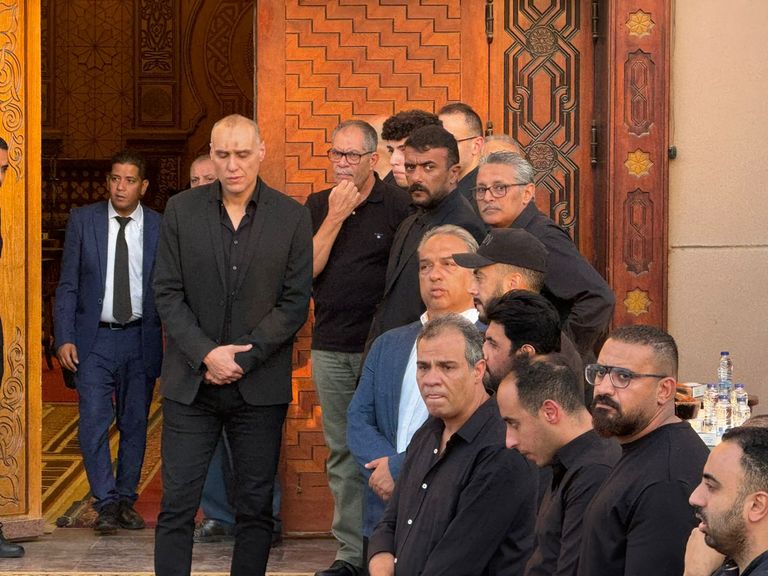 عزاء المنتجين الأربعة في مصر