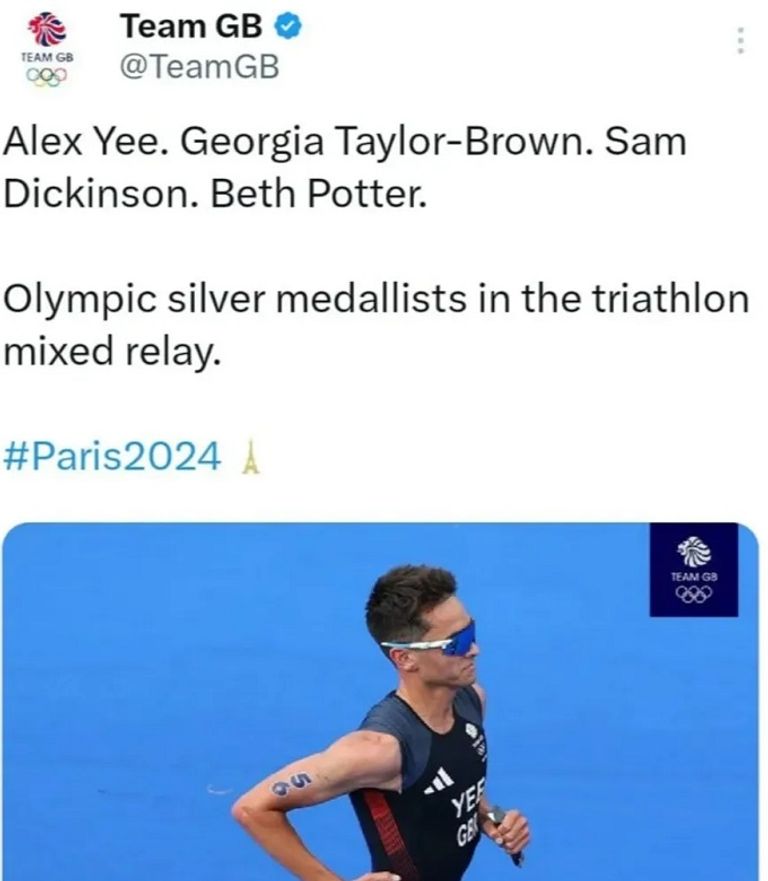 بريطانيا العظمى للترايثلون سباق العدو في الترايثلون