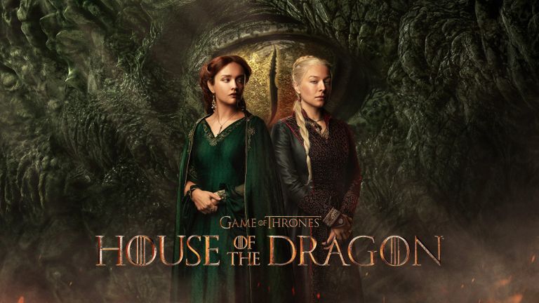 مشهد من مسلسل House of the Dragon
