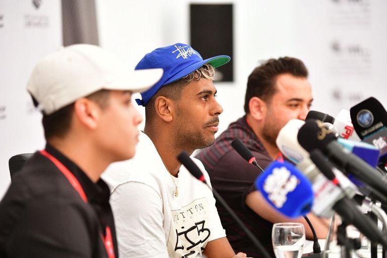 "عفروتو" خلال المؤتمر الصحفي