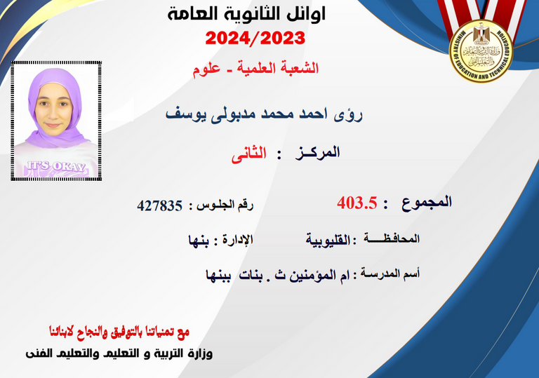 طالبات بعد انتهاء امتحانات ثانوية عامة - وكالات