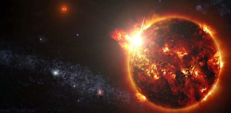 النجوم القزمة الحمراء تصدر أشعة فوق بنفسجية تدمر فرص الحياة بالكواكب
