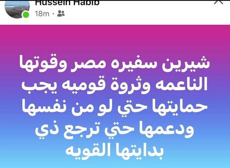 المطربة المصرية شيرين عبدالوهاب