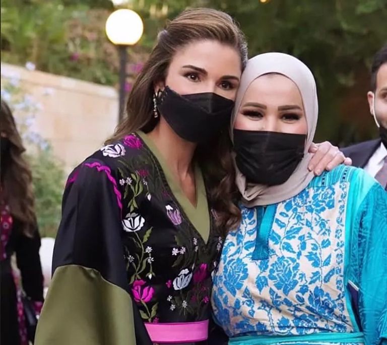 الملكة رانيا العبد الله ونداء شرارة