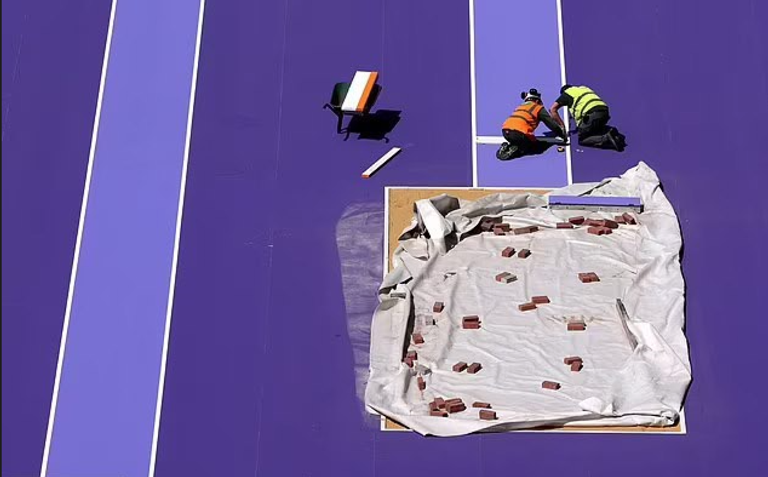 خطوات تنفيذ مضمار باريس الأرجواني