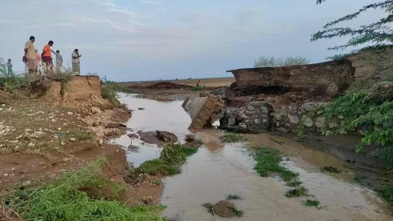 فيضانات في تهامة اليمنية