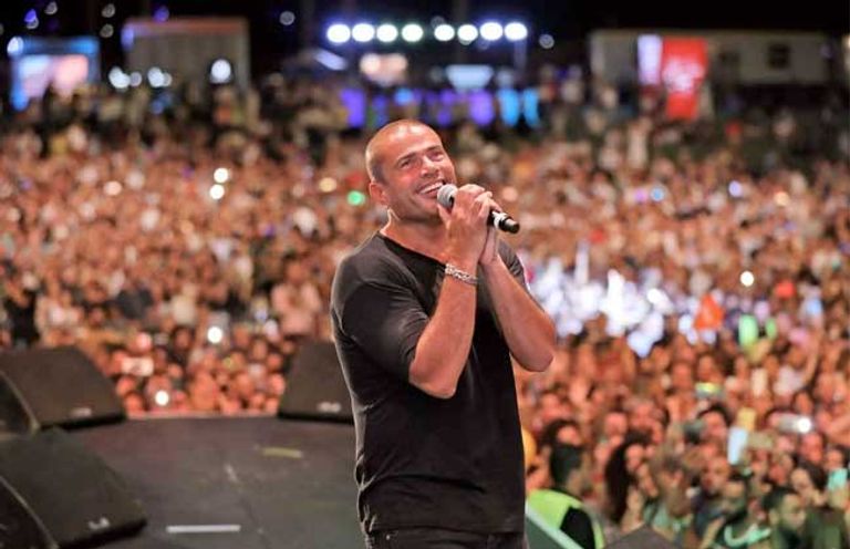 النجم المصري عمرو دياب