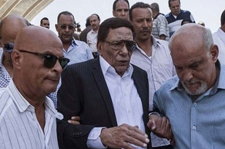 نور الشريف وعادل إمام