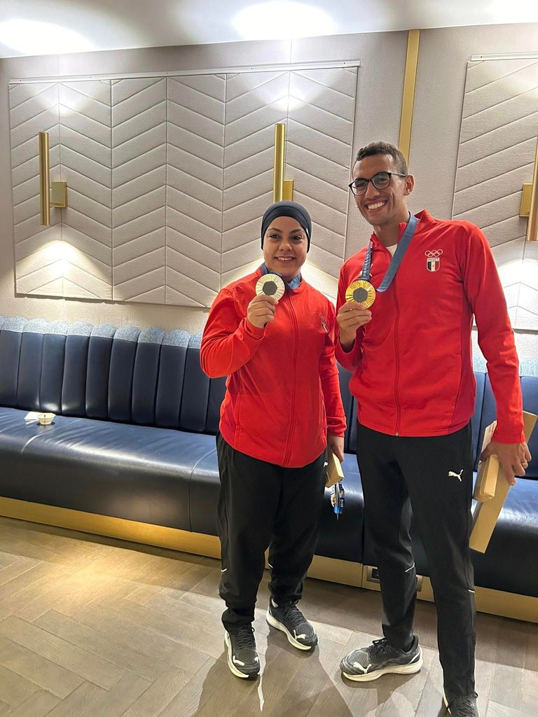 أحمد الجندي وسارة سمير