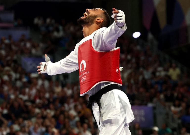 فراس القطوسي الملاكمة الجزائرية إيمان خليف