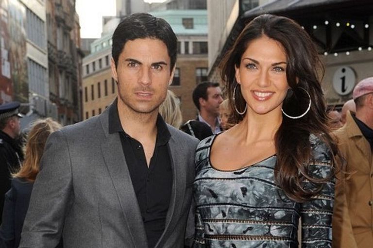 مايكل أرتيتا وزوجته