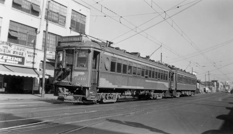 الترام قديما في لوس أنجلوس لوس أنجلوس