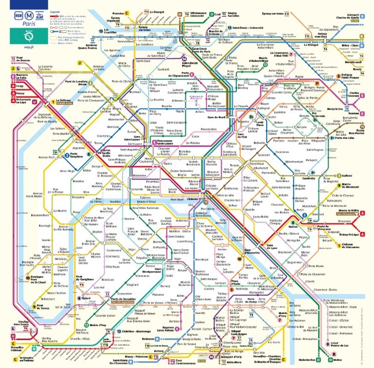 شبكة المترو في باريس لوس أنجلوس