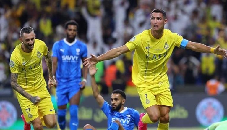 كريستيانو رونالدو قائد النصر ضد الهلال