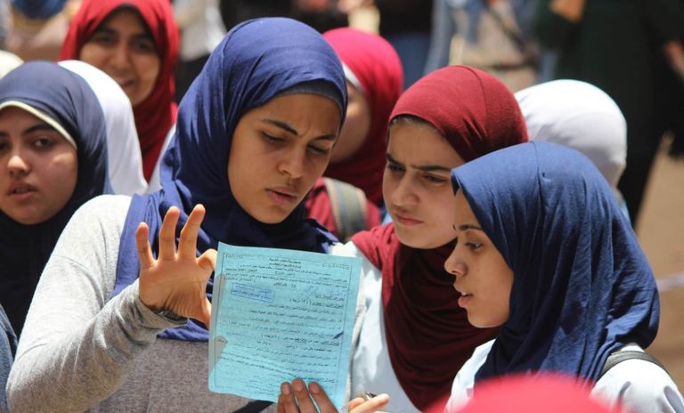 طلاب الثانوية العامة في مصر