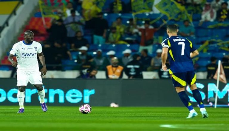 كريستيانو رونالدو في مباراة النصر والهلال