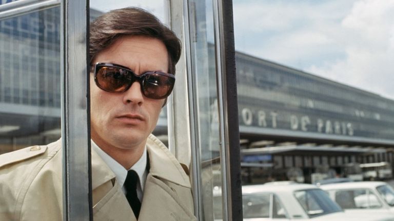 النجم الفرنسي آلان ديلون