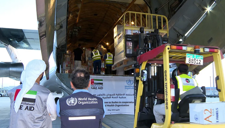 طائرة مساعدات إماراتية - أرشيفية