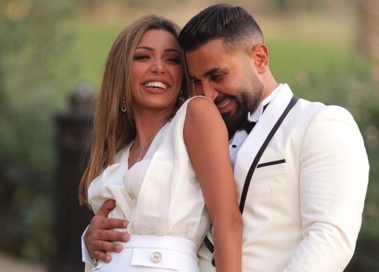 أحمد سعد رفقة علياء بسيوني