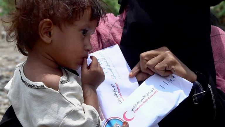 منكوبو فيضانات تهامة اليمنية