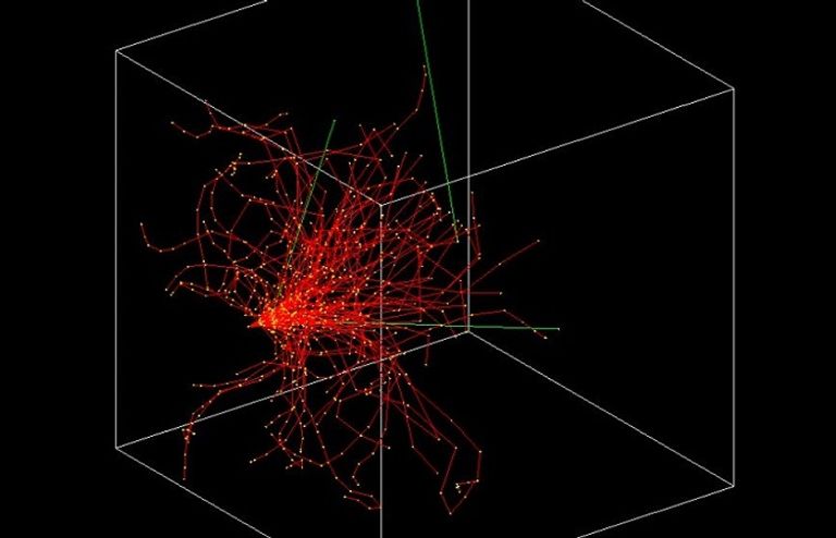 تصور لمسارات الأشعة على كوكب المريخ الباحثون وضعوا تصورا لمكونات بدلة رائد فضاء المريخ