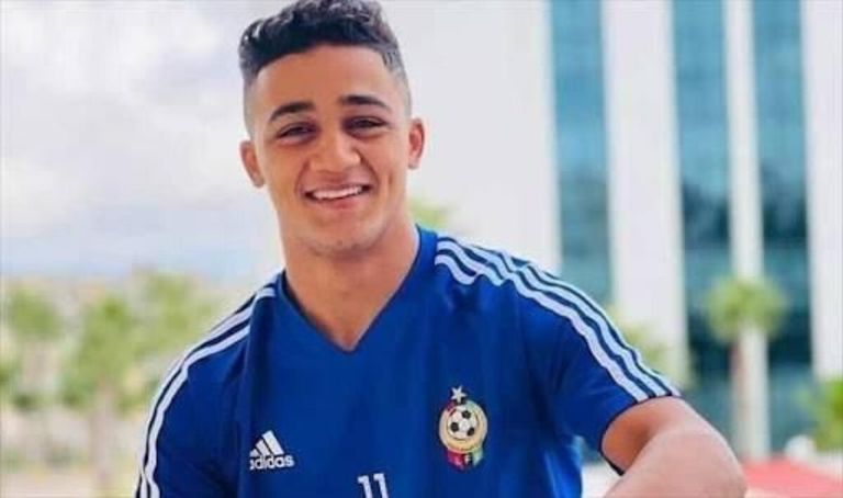 اللاعب المصري حسام فرحات 