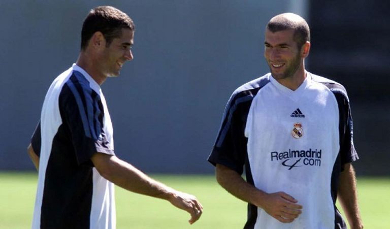 فيرناندو هييرو وزين الدين زيدان زين الدين زيدان وكريستيانو رونالدو