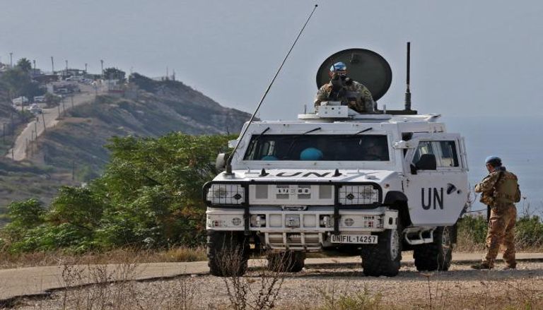 مركبة تابعة لقوات اليونيفيل في جنوب لبنان