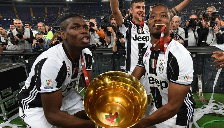 باتريس إيفرا وبول بوغبا بول بوغبا وأليكس فيرغسون