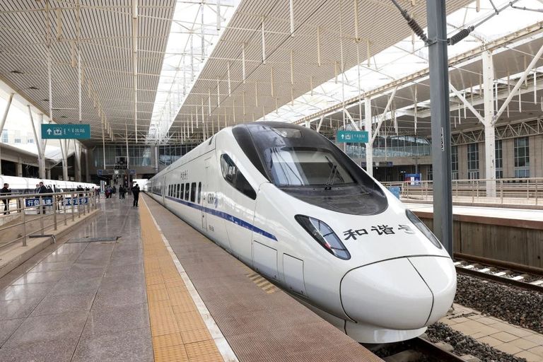 قطار CR Harmony قطار Shanghai Maglev أسرع قطار في العالم