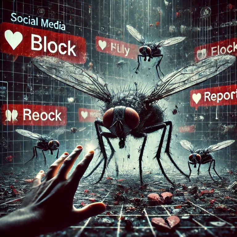 تصميم بالذكاء الاصطناعي حملة للتصدي إلى مثيري الفتن على منصة إكس - صورة بالذكاء الاصطناعي