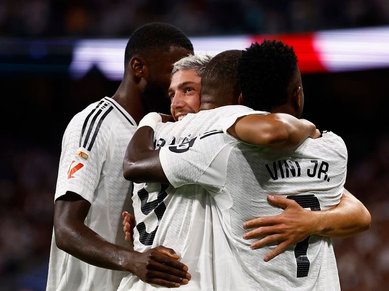 مبابي وفينيسيوس في ريال مدريد كيليان مبابي نجم ريال مدريد