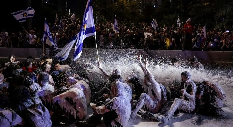 ردع المتظاهرين في إسرائيل مطالبات بعودة الأسرى